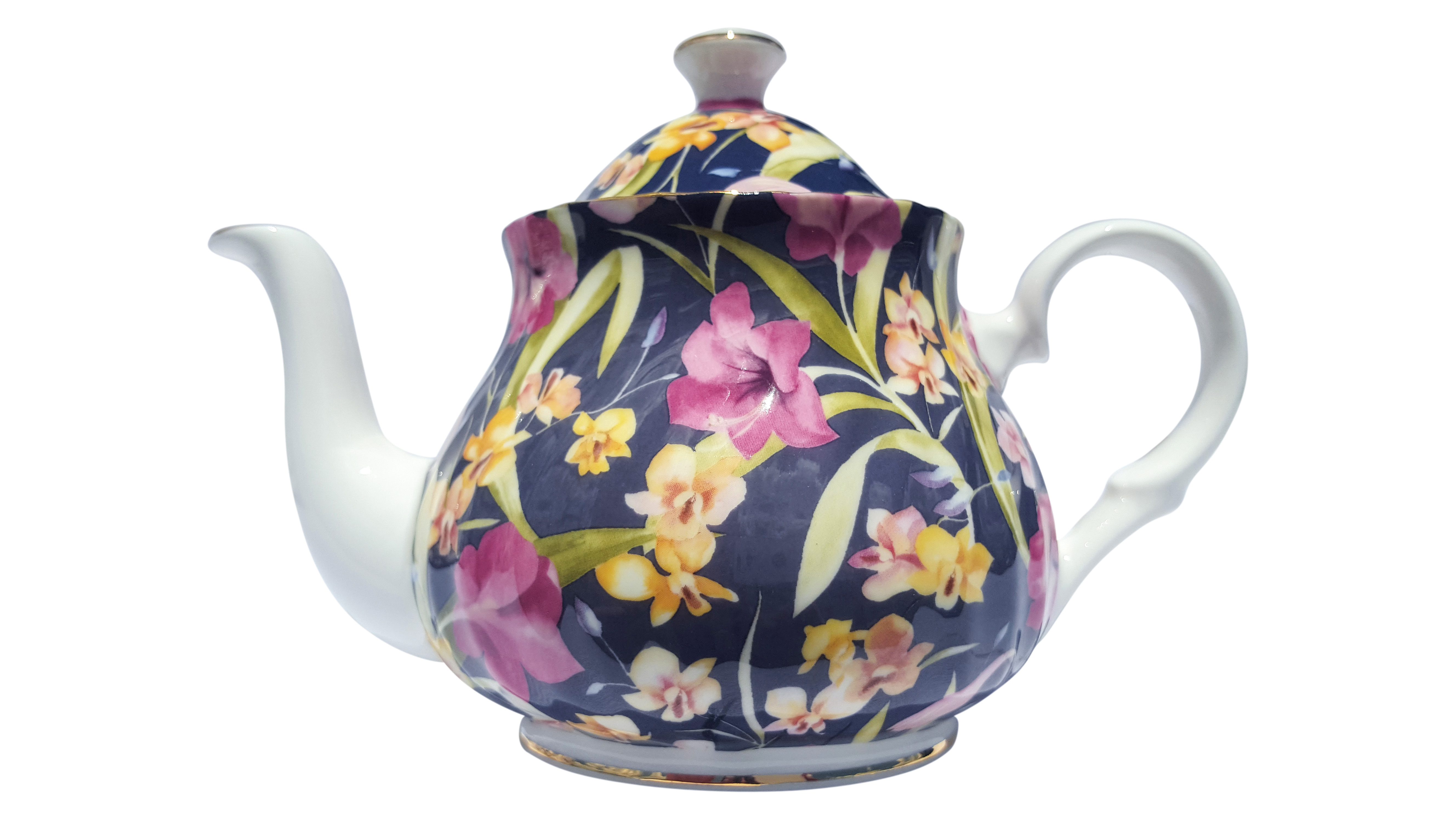 Night Orchid 2 Cup Teapot
